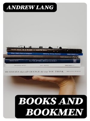 cover image of Books and Bookmen